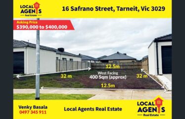 Lot 930, 16 Safrano Street, Tarneit, Vic 3029